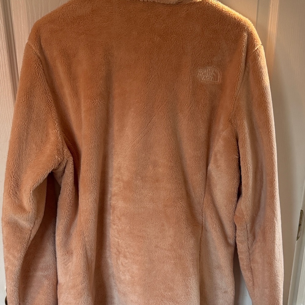 The North Face Osito Full-Zip High-Pile Fleece Jacket Rose Pink XL - Picture 6 of 7